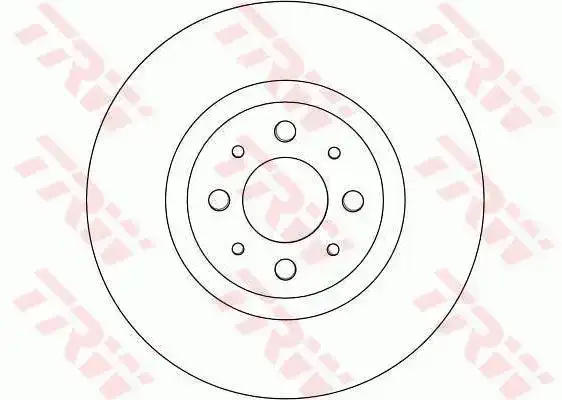 Δισκόπλακες FIAT BRAVO 2007 - 2011 TRW DF4377