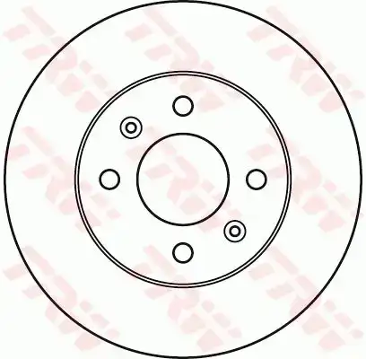 Δισκόπλακες HYUNDAI GETZ 2002 - 2005 ( TB ) TRW DF6040