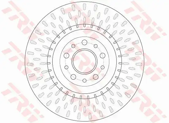 Δισκόπλακες FIAT DOBLO 2010 - 2015 ( 152 ) TRW DF6424