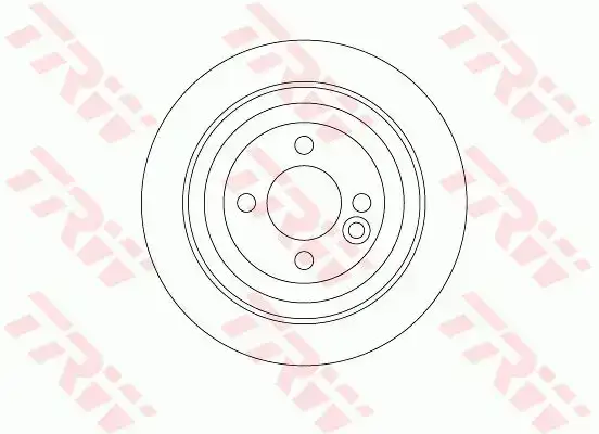 Δισκόπλακες MINI COOPER 2006 - 2011 TRW DF6523