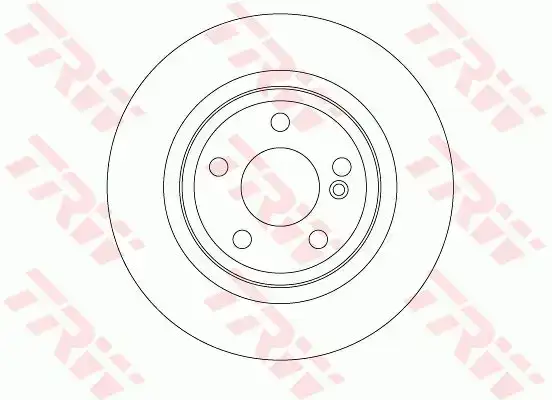 Δισκόπλακες MERCEDES A CLASS 2012 - 2015 ( W176 ) TRW DF6634