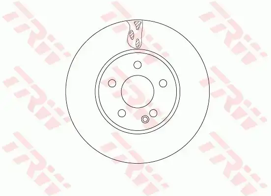 Δισκόπλακες TRW DF6745S