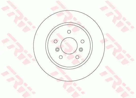 Δισκόπλακες NISSAN QASHQAI 2013 - 2017 TRW DF6787