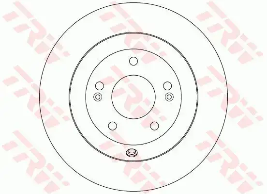 Δισκόπλακες HYUNDAI SANTA FE 2007 - 2010 ( CM ) TRW DF7996