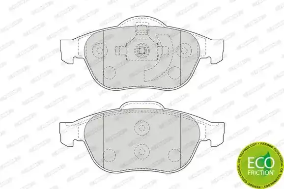 Τακάκια Σετ RENAULT LAGUNA 2001 - 2005 ( BG ) ( KG ) FERODO FDB1541