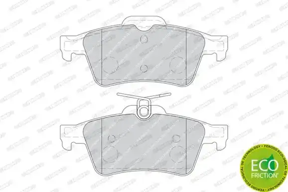 Τακάκια Σετ OPEL VECTRA 2002 - 2005 ( C ) FERODO FDB1766