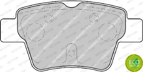 Τακάκια Σετ PEUGEOT 207 2006 - 2009 FERODO FDB1784