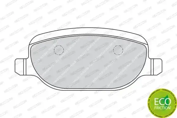 Τακάκια Σετ ALFA ROMEO 159 2006 - 2008 FERODO FDB1796