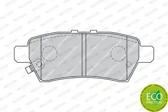 Τακάκια Σετ NISSAN PATHFINDER 2005 - 2010 ( R51 ) FERODO FDB1882