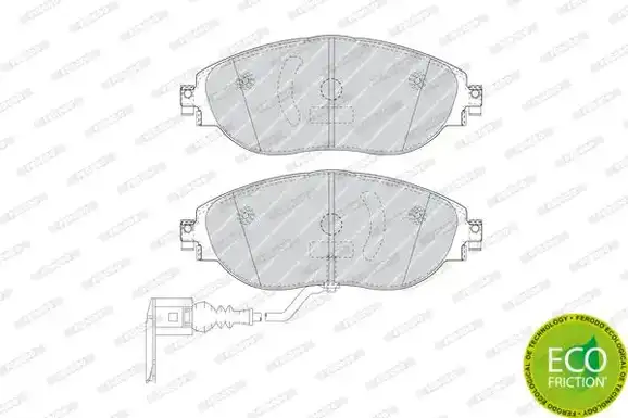 Τακάκια Σετ SEAT ALHAΜBRA 2011 - 2015 FERODO FDB4425