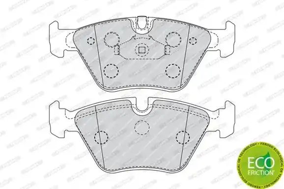 Τακάκια Σετ BMW X3 2004 - 2007 ( Ε83 ) FERODO FDB4752