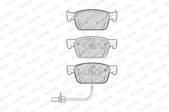 Τακάκια Σετ AUDI A4 2015 - ( 8W, B9 ) FERODO FDB4871
