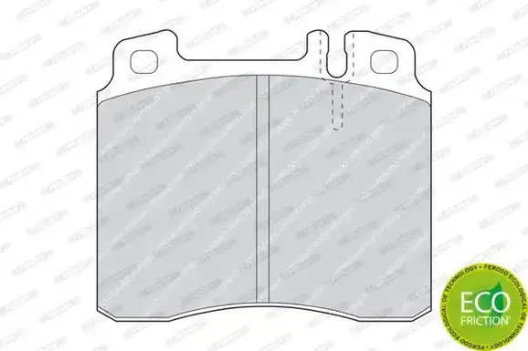 Τακάκια Σετ MERCEDES S CLASS 1994 - 1998 ( W140 ) FERODO FDB800