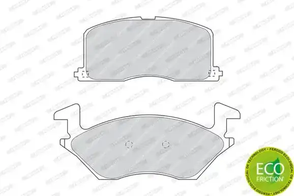 Τακάκια Σετ TOYOTA STARLET 1984 - 1989 ( EP70 ) FERODO FDB943