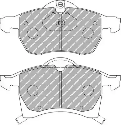 Τακάκια Σετ OPEL CORSA 2000 - 2004 ( C ) FERODO RACING 0