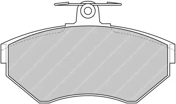 Τακάκια Σετ VW GOLF 1992 - 1998 ( Mk3 ) FERODO RACING 0