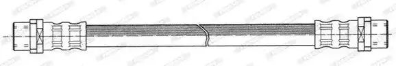 Μαρκούτσια Φρενων VW PASSAT 2000 - 2005 ( 3B3 ) FERODO FHY2245