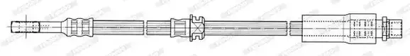 Μαρκούτσια Φρενων OPEL ASTRA 2004 - 2007 ( H ) FERODO FHY2631