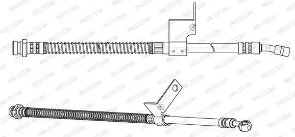 Μαρκούτσια Φρενων HYUNDAI ACCENT 2003 - 2005 ( CG ) ( LC2 ) FERODO FHY2780