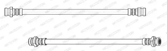 Μαρκούτσια Φρενων HYUNDAI ACCENT 2003 - 2005 ( CG ) ( LC2 ) FERODO FHY2781