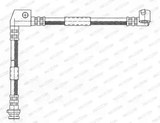 Μαρκούτσια Φρενων NISSAN PRIMERA 1990 - 1993 ( P10 ) FERODO FHY3207