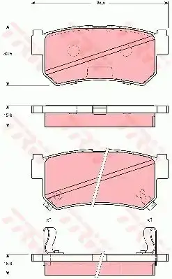 Τακάκια Σετ CHEVROLET-DAEWOO …