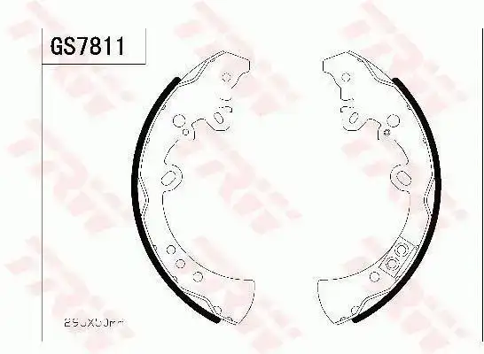 Θερμουίτ/Σιαγώνα TOYOTA HILUX 2005 - 2009 ( KUN15/25 ) TRW GS7811