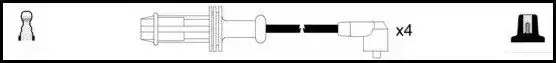 Μπουζοκαλώδιο / Εξαρτήματα Σύνδεσης PEUGEOT 106 1992 - 1995 LUCAS LUC4131