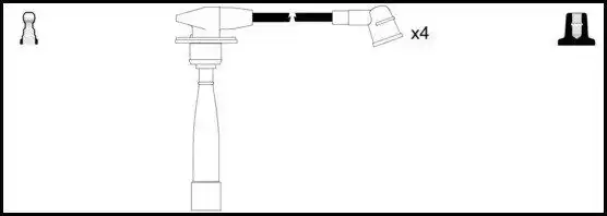 Μπουζοκαλώδιο / Εξαρτήματα Σύνδεσης HYUNDAI ACCENT 2003 - 2005 ( CG ) ( LC2 ) LUCAS LUC4462