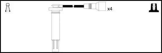 Μπουζοκαλώδιο / Εξαρτήματα Σύνδεσης SUBARU FORESTER 2000 - 2002 ( SF ) LUCAS LUC4496