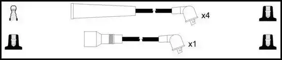 Μπουζοκαλώδιο / Εξαρτήματα Σύνδεσης MAZDA 323 1990 - 1992 ( BG ) LUCAS LUC4503