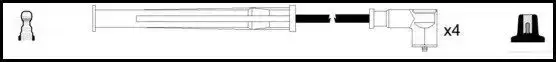 Μπουζοκαλώδιο / Εξαρτήματα Σύνδεσης RENAULT CLIO 2001 - 2005 LUCAS LUC4611