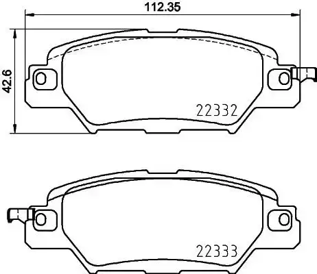 Τακάκια Σετ MAZDA …