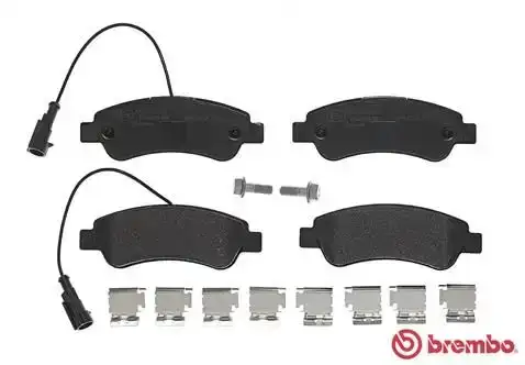 Τακάκια Σετ CITROEN JUMPER 2006 - 2014 BREMBO P 61 125