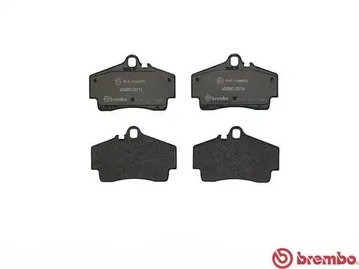 Τακάκια Σετ PORSCHE BOXSTER 2003 - 2004 ( 986 ) BREMBO P 65 008
