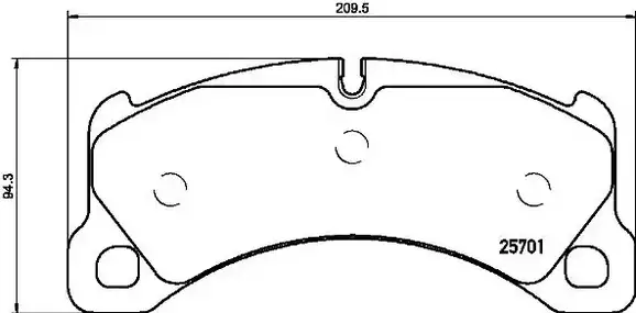 Τακάκια Σετ PORSCHE …