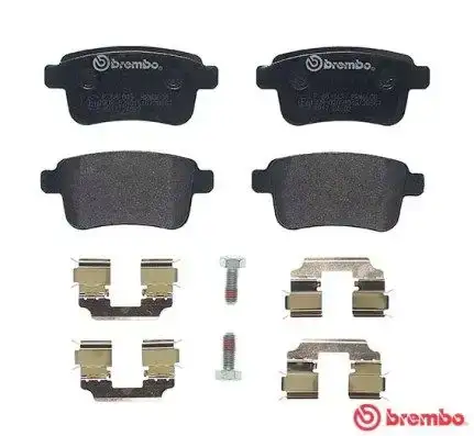 Τακάκια Σετ RENAULT KANGOO 2009 - 2013 ( KW ) BREMBO P 68 043