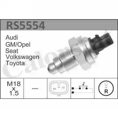Διακόπτης Φλάς-Φώτων TOYOTA STARLET 1990 - 1995 ( EP80/2 ) CALORSTAT by Vernet RS5554