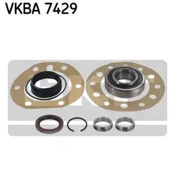 Ρουλεμάν τροχών TOYOTA HILUX 2005 - 2009 ( KUN15/25 ) SKF VKBA 7429