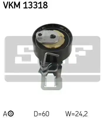 Τεντωτήρας FORD FIESTA 2008 - 2013 ( Mk6 )( JA8 ) SKF VKM 13318