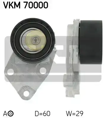 Τεντωτήρας CHEVROLET-DAEWOO ESPERO 1995 - 1999 ( KLEJ ) SKF VKM 70000
