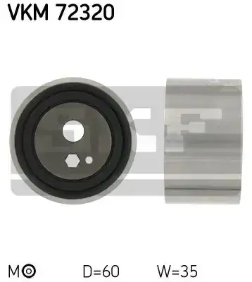 Τεντωτήρας NISSAN VANETTE 1995 - 1996 ( C23 ) SKF VKM 72320