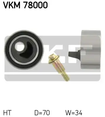 Τεντωτήρας SUBARU IMPREZA 1993 - 1996 ( GC ) SKF VKM 78000