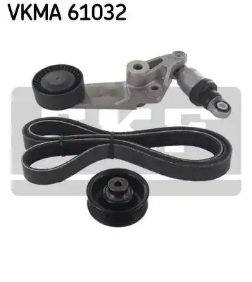 Σετ ιμάντων poly-V TOYOTA COROLLA 2002 - 2004 ( E120 ) SKF VKMA 61032