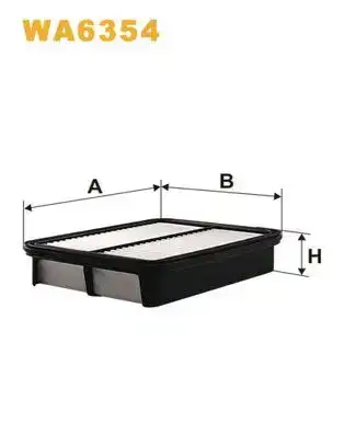Φίλτρο αέρα TOYOTA COROLLA 1992 - 1997 ( AE100 ) WIX FILTERS WA6354