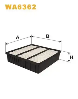 Φίλτρο αέρα MITSUBISHI LANCER 2004 - 2008 ( CS ) WIX FILTERS WA6362