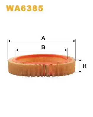 Φίλτρο αέρα OPEL KADETT 1984 - 1994 ( E ) WIX FILTERS WA6385