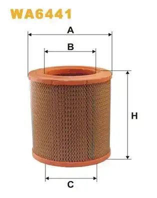 Φίλτρο αέρα CITROEN JUMPER 1994 - 2002 I ( 230L ) WIX FILTERS WA6441