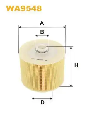Φίλτρο αέρα AUDI A6 2004 - 2008 ( 4F ) WIX FILTERS WA9548
