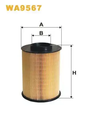 Φίλτρο αέρα MAZDA 3 2009 - 2014 ( BL ) WIX FILTERS WA9567